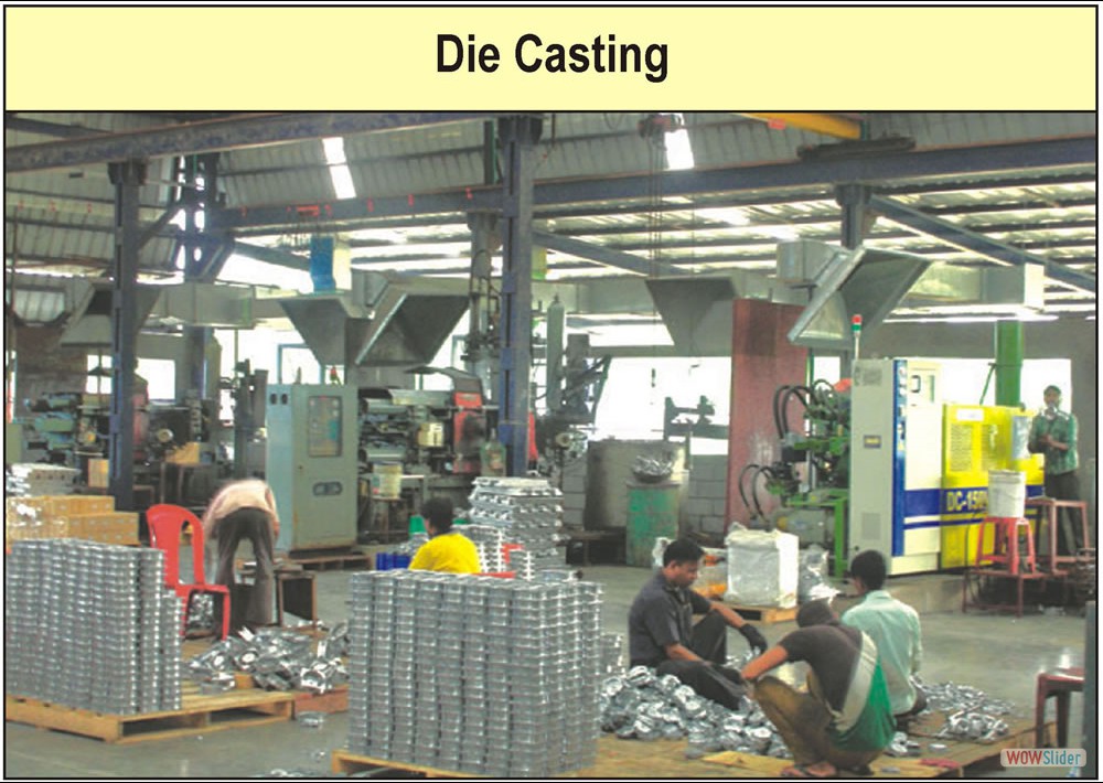 Die Casting Factory Photograph